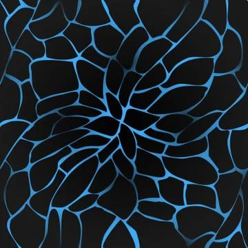 Vector Liquid Blue and Black marble abstract background seamless pattern 스톡 일러스트
