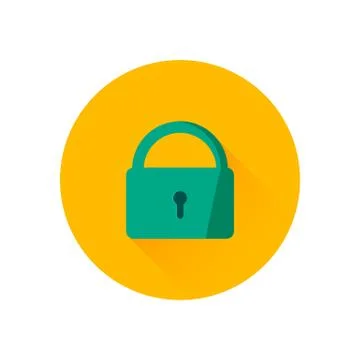 Vector lock icon Stock Illustration