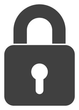 Vector Lock Icon Stock Illustration