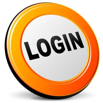 Vector login icon Stock Illustration