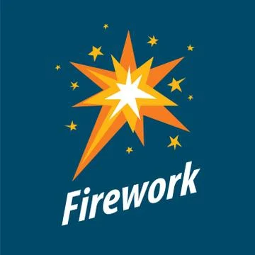 Vector logo abstract colored flash 스톡 일러스트