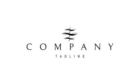 A vector logo with an abstract image of sea waves in the form of a pattern. イラスト素材