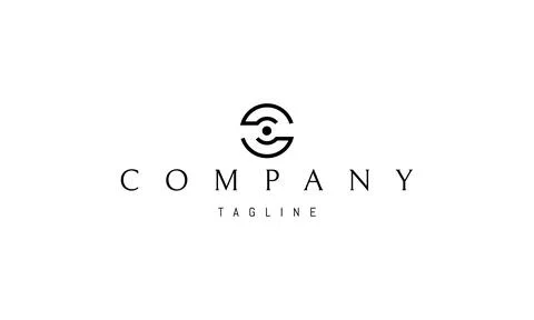 Vector logo with an abstract image of two palms protecting a pearl. Stock Illustration