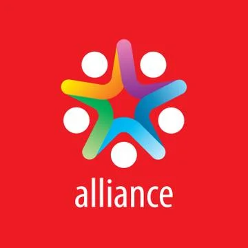 Vector logo alliance Stock Illustration