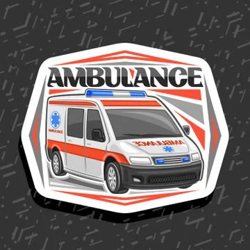 Vector logo for Ambulance Stock Illustration