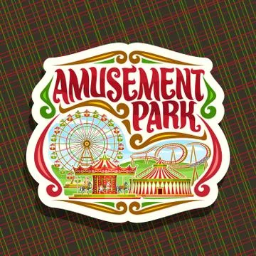Vector logo for Amusement Park Stock-Illustration