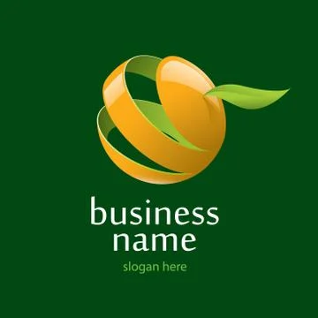 Vector logo apple Stock Illustration