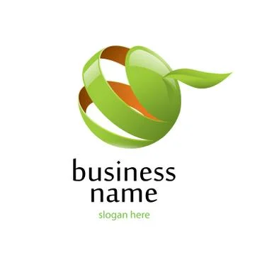 Vector logo apple Stock Illustration
