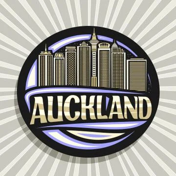 Vector logo for Auckland Stock Illustration