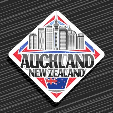 Vector logo for Auckland Stock Illustration