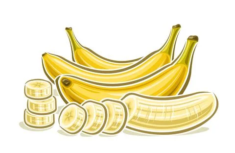 Vector logo for Banana Stock Illustration
