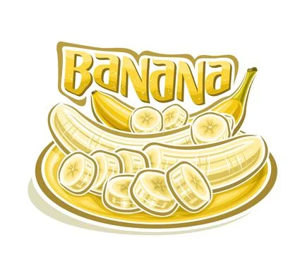 Vector logo for Banana Stock Illustration