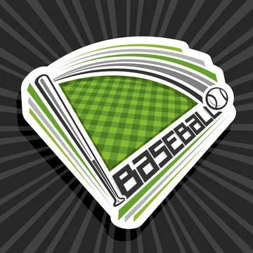 Vector logo for Baseball Stock Illustration