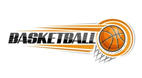Vector logo for Basketball Stock Illustration
