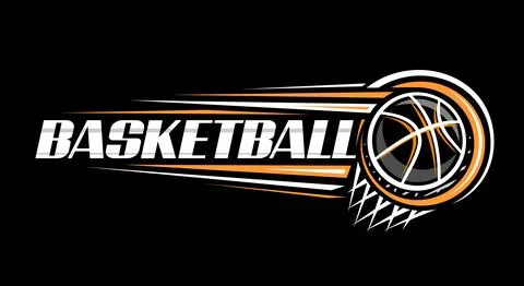 Vector logo for Basketball Stock Illustration