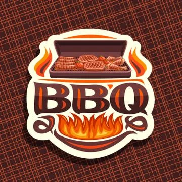 Vector logo for BBQ Stock Illustration