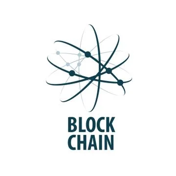 Vector logo blockchain イラスト素材