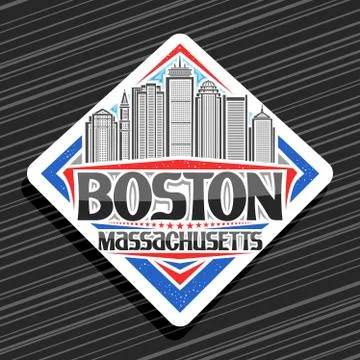 Vector logo for Boston Stock Illustration