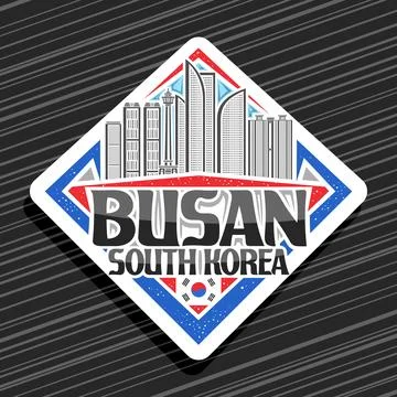 Vector logo for Busan Stock Illustration
