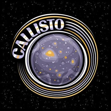 Vector logo for Callisto Stock Illustration