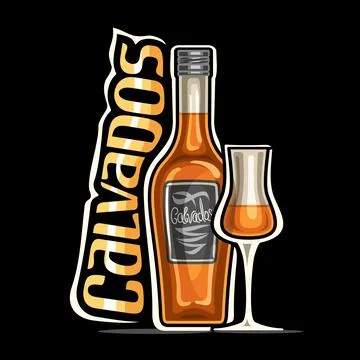 Vector logo for Calvados Stock Illustration