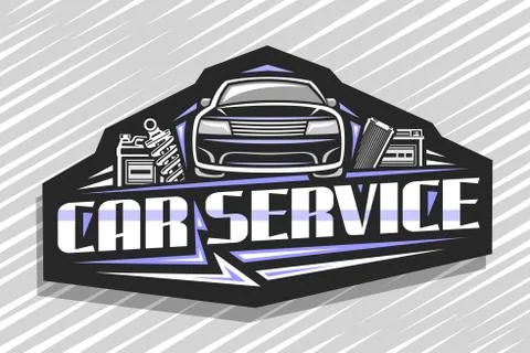 Vector logo for Car Service Stock Illustration