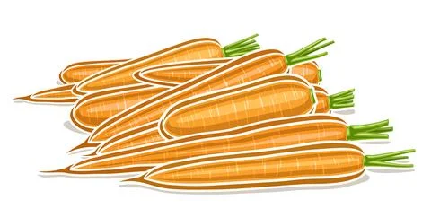Vector logo for Carrot Stock Illustration