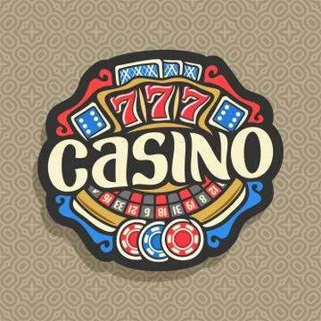 Vector logo for Casino Stock Illustration