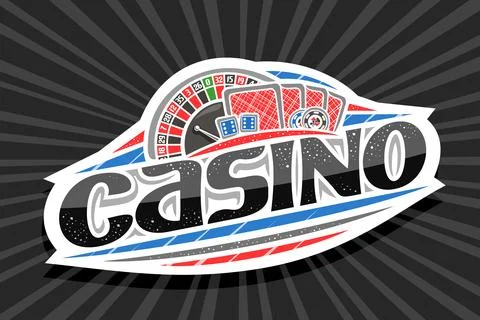 Vector logo for Casino Stock Illustration