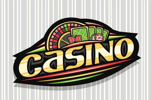 Vector logo for Casino Stock Illustration