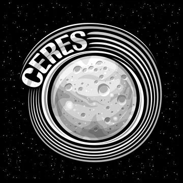 Vector logo for Ceres Illustrazione stock