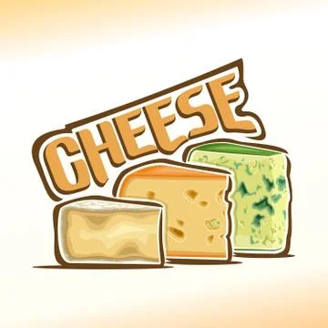 Vector logo for Cheese Stock-Illustration