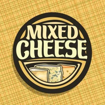 Vector logo for Cheese Stock Illustration