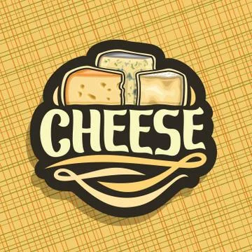 Vector logo for Cheese Stock Illustration