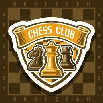 Vector logo for Chess Club Stock Illustration