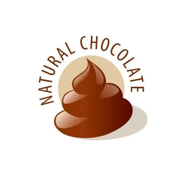 Vector logo chocolate Stock Illustration