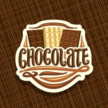 Vector logo for Chocolate Stock Illustration
