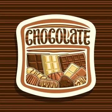 Vector logo for Chocolate Stock Illustration