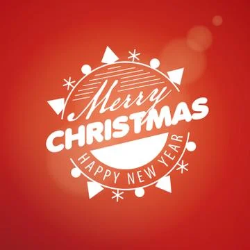 Vector logo Christmas Stock Illustration