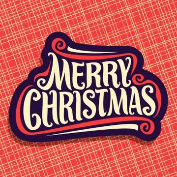 Vector logo for Christmas Stock Illustration