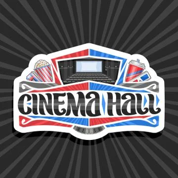 Vector logo for Cinema Hall Stock Illustration
