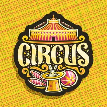 Vector logo for Circus Stock Illustration