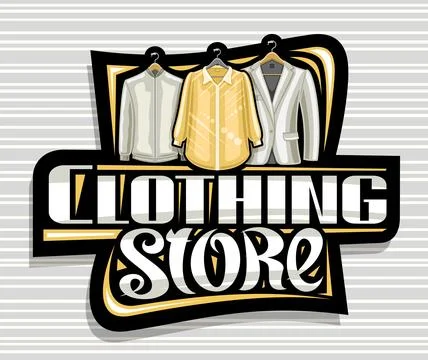 Vector logo for Clothing Store Stock Illustration