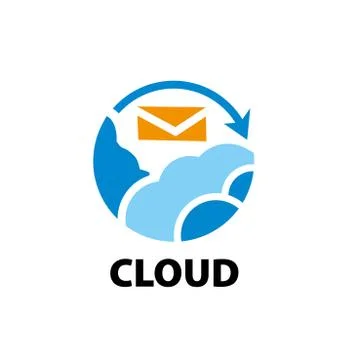 Vector logo cloud イラスト素材