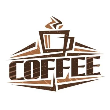 Vector logo for Coffee Drink Stock Illustration