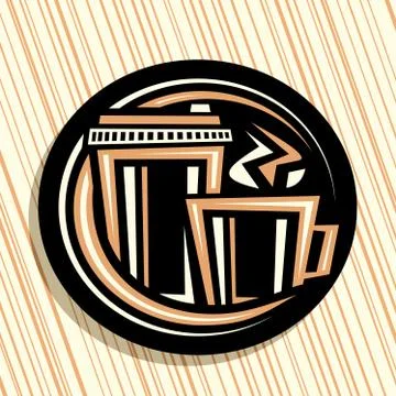 Vector logo for Coffee Drink Stock Illustration