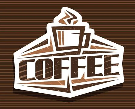 Vector logo for Coffee Drink Stock Illustration