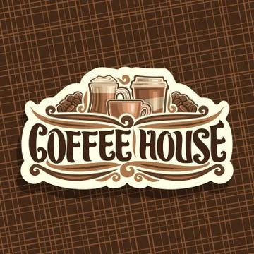 Vector logo for Coffee House Illustrazione stock
