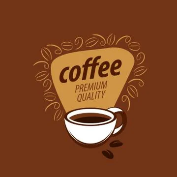 Vector logo for coffee Stock Illustration