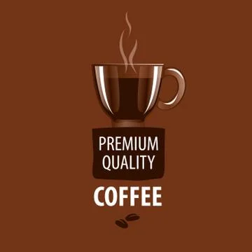Vector logo for coffee Stock Illustration